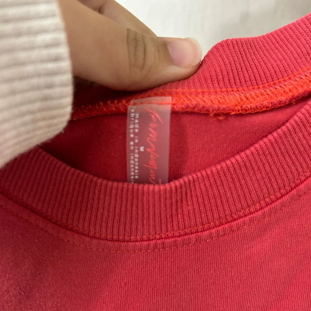 Free People FP Movement Golden Hour Cropped Top Sz M - Picture 5 of 7